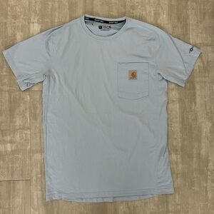 Carhartt Men's Sky Blue Short Sleeve Tee